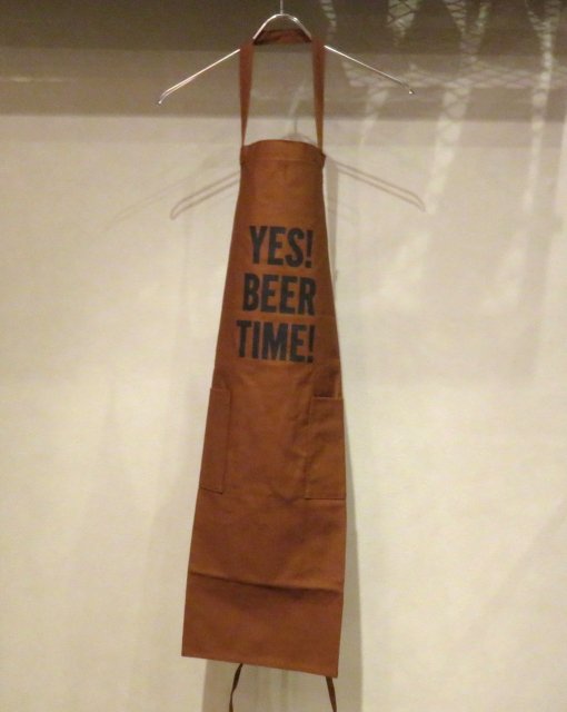 DRESSSEN DAY USE W POCKET APRON 【 YES！BEER TIME！】ダブル