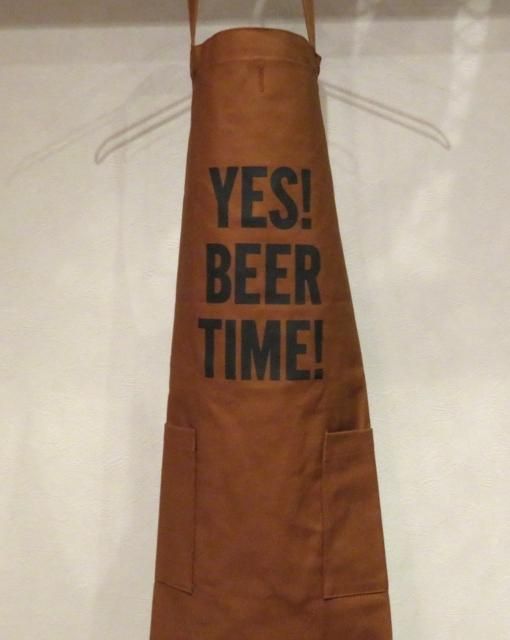 DRESSSEN DAY USE W POCKET APRON 【 YES！BEER TIME！】ダブル