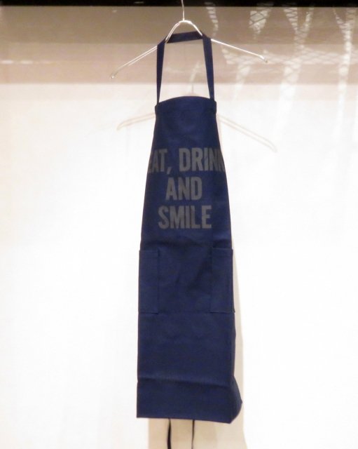 DRESSSEN DAY USE W POCKET APRON 【 EAT,DRINK AND SMILE 】ダブル