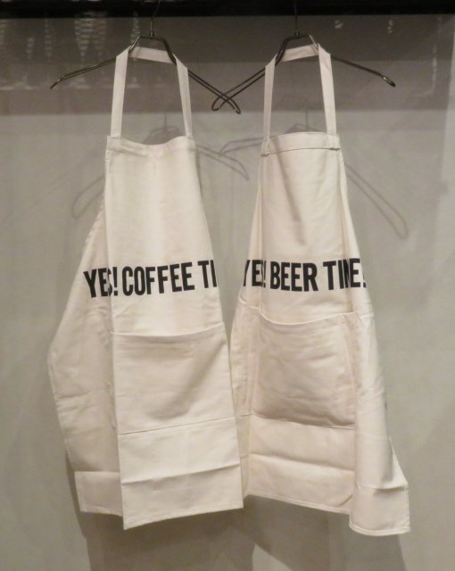 DRESSSEN APRON 【YES！COFFEE TIME！/YES！BEER TIME！】ドレスセン