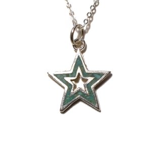 <img class='new_mark_img1' src='https://img.shop-pro.jp/img/new/icons5.gif' style='border:none;display:inline;margin:0px;padding:0px;width:auto;' />CALIFOLKS Ks Star Donuts Inlay Necklace