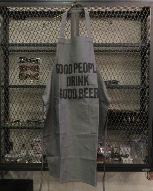 DRESSSEN DAY USE W POCKET APRON 【GOOD PEOPLE DRINK GOOD BEER