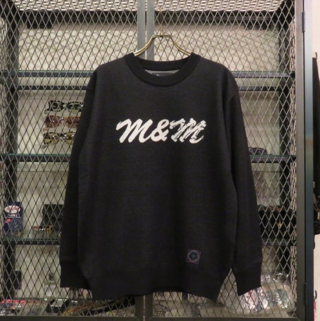 【セール】M&M × MASSES SWEATER-BONE LOGO(ms-mm-K001) -  M＆M,WACKOMARIA,RATSjp,ビンゴブラザーズ正規取扱店【LITTLE BASTARD】セレクトショップ・通販可能