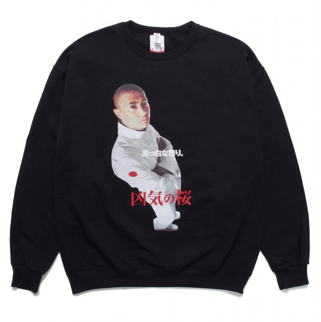 オンライン値下 WACKO MARIA 凶気の桜 CREW NACK SWEAT（ホワイト）XL | www.mizenplace.com