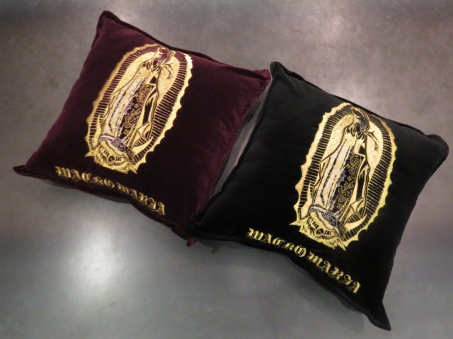 WACKOMARIA VELOR CUSHION - WACKOMARIA,M＆M,RATSjp,ビンゴブラザーズ正規取扱店【LITTLE  BASTARD】滋賀県 セレクトショップ・通販可能