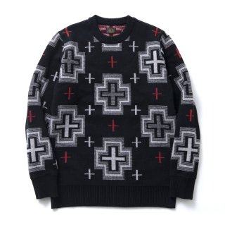 <img class='new_mark_img1' src='https://img.shop-pro.jp/img/new/icons47.gif' style='border:none;display:inline;margin:0px;padding:0px;width:auto;' />RATS NATIVE CROSS CREW KNIT