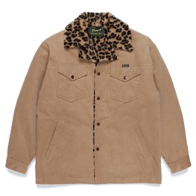 Wrangler × WACKOMARIA WRANGE COAT(TYPE-1) 裏地レオパード Wrangler × WACKOMARIA WRANGE COAT(TYPE-1) 裏地レオパード