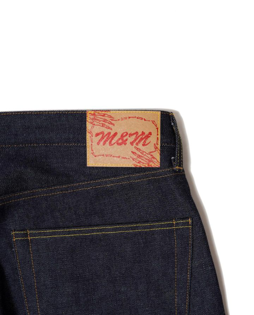 14.5oz DENIM (M&M × MASSES)リジットデニム32キムタク vitzroem.com