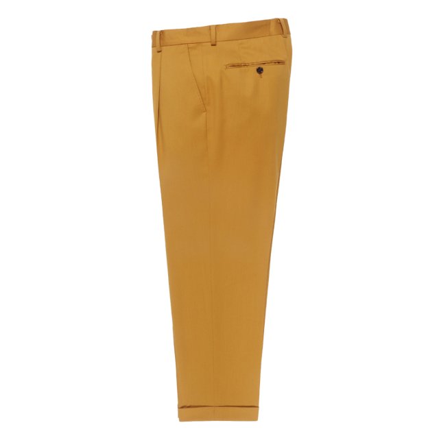 WACKOMARIA PLEATED TROUSERS (TYPE-2)DOEMEUIL YELLOW - M＆M