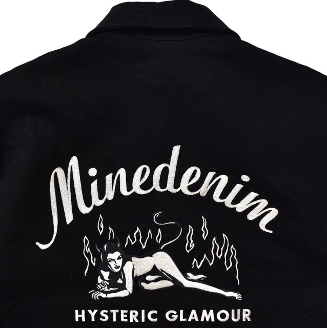 HYSTERIC GLAMOUR×MINEDENIM F.Black Denim JKT - WACKOMARIA,M＆M