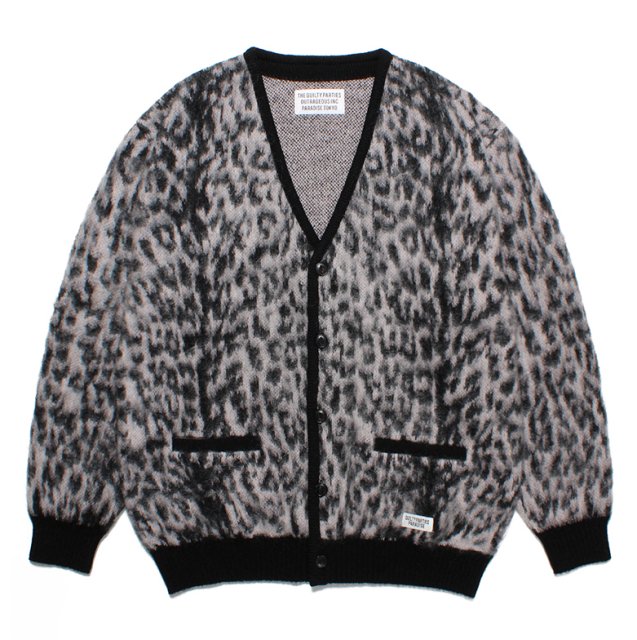 WACKO MARIA LEOPARD MOHAIR CARDIGAN - M＆M,WACKOMARIA,RATSjp