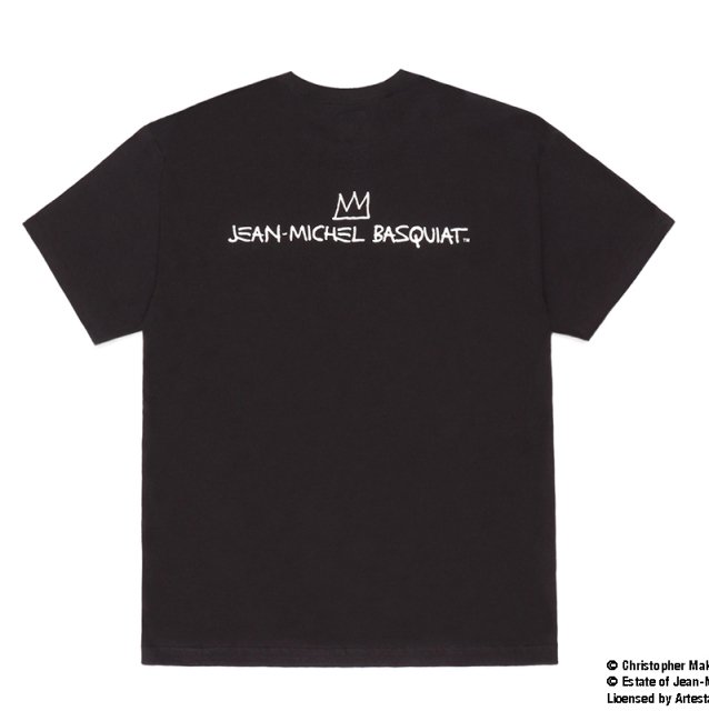 JEAN-MICHEL BASQUIAT × WACKOMARIA CREW NECK T-SHIRT(TYPE-2) - WACKOMARIA,M＆M,RATSjp,ビンゴブラザーズ正規取扱店【LITTLE  BASTARD】滋賀県 セレクトショップ・通販可能