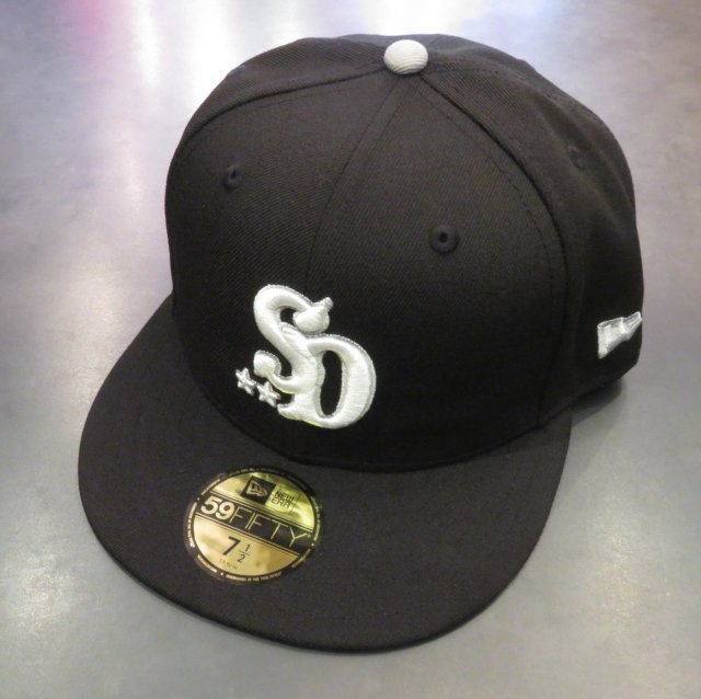 帽子7 1/2 NEW ERA × SD 20th 59Fifty Logo Cap - キャップ