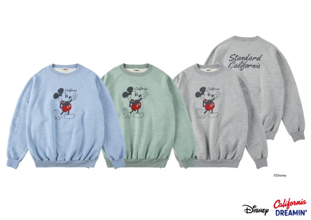 【セール】STANDARD CALIFORNIA DISNEY × SD 88/12 CREW