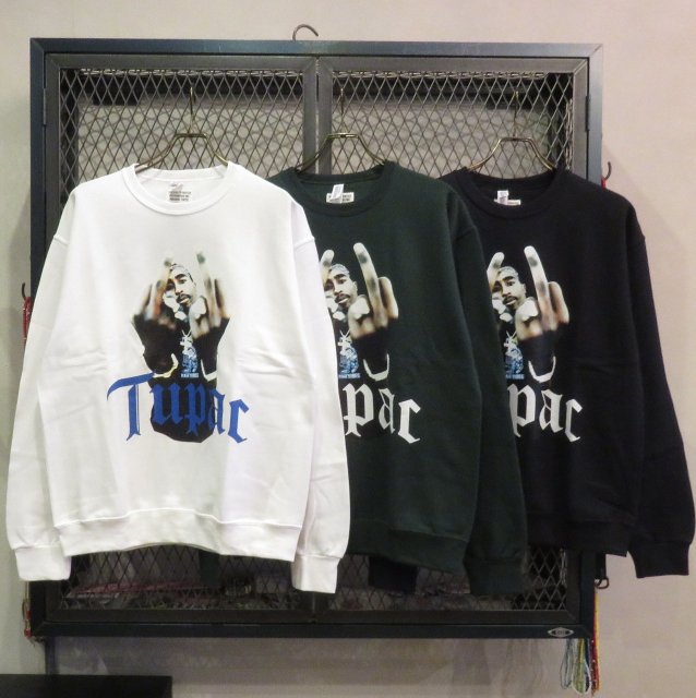 TUPAC × WACKOMARIA CREW NECK SWEAT 2PAC - WACKOMARIA,M＆M,RATSjp