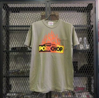 <img class='new_mark_img1' src='https://img.shop-pro.jp/img/new/icons25.gif' style='border:none;display:inline;margin:0px;padding:0px;width:auto;' />PORKCHOP GARAGESUPPLY  FIRE BLOCK POCKET TEE