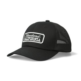 <img class='new_mark_img1' src='https://img.shop-pro.jp/img/new/icons5.gif' style='border:none;display:inline;margin:0px;padding:0px;width:auto;' />STANDARD CALIFORNIA SD Logo Patch Mesh Cap(BLACK)