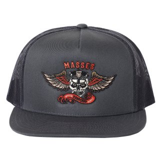 <img class='new_mark_img1' src='https://img.shop-pro.jp/img/new/icons5.gif' style='border:none;display:inline;margin:0px;padding:0px;width:auto;' />MASSES  PORKCHOP GARAGESUPPLY  MESH CAP EAGLE P(CHACOAL)