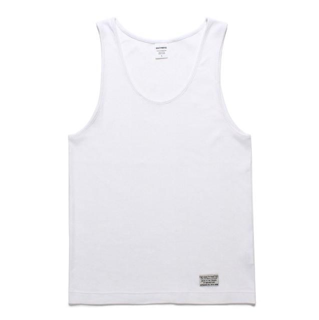 トップス WACKO MARIA TANK TOP BLACK WACKO MARIA (ワコマリア) TANK TOP(TYPE-4) (タンクトップ) BLACK