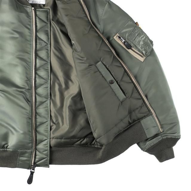 若者の大愛商品 ALPHA × WACKOMARIA,M＆M,RATSjp - MA-1 SD CALIFORNIA STANDARD ジャケット・アウター