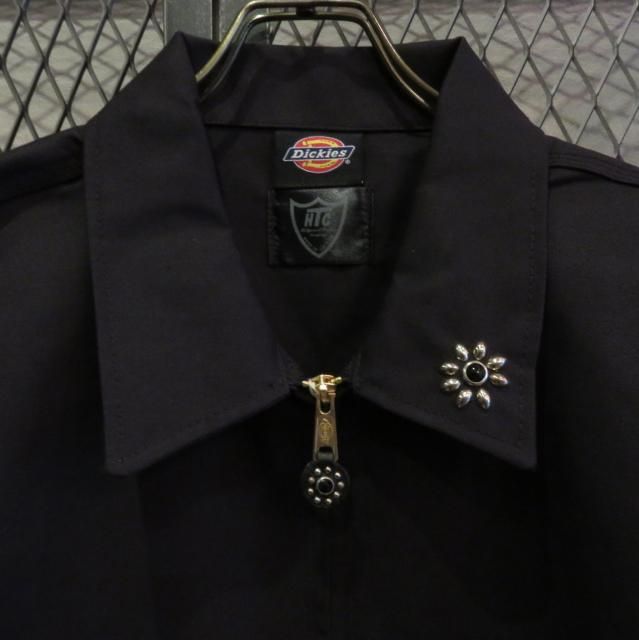 HTC DICKIES EISENHOWER JACKET #FLOWER STONE(BLACK