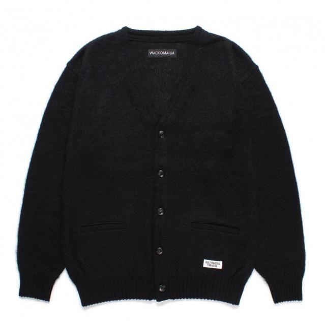 WACKO MARIA MOHAIR CARDIGAN(BLACK) - WACKOMARIA,M＆M,RATSjp,ビンゴ