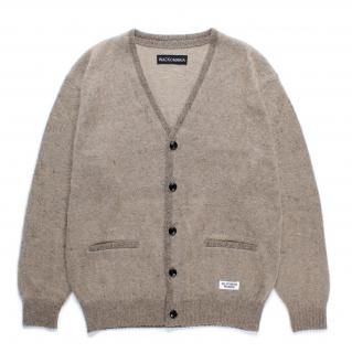 トップス WACKOMARIA mohair cardigan XXL WACKO MARIA MOHAIR CARDIGAN(BROWN) - WACKOMARIA,M＆M,RATSjp