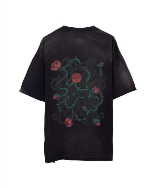 KAMIYA “KMY-ROSE” Distressed T-shirt KMY-ROSE” Distressed T-shirt（Tシャツ/カットソー）｜KAMIYA