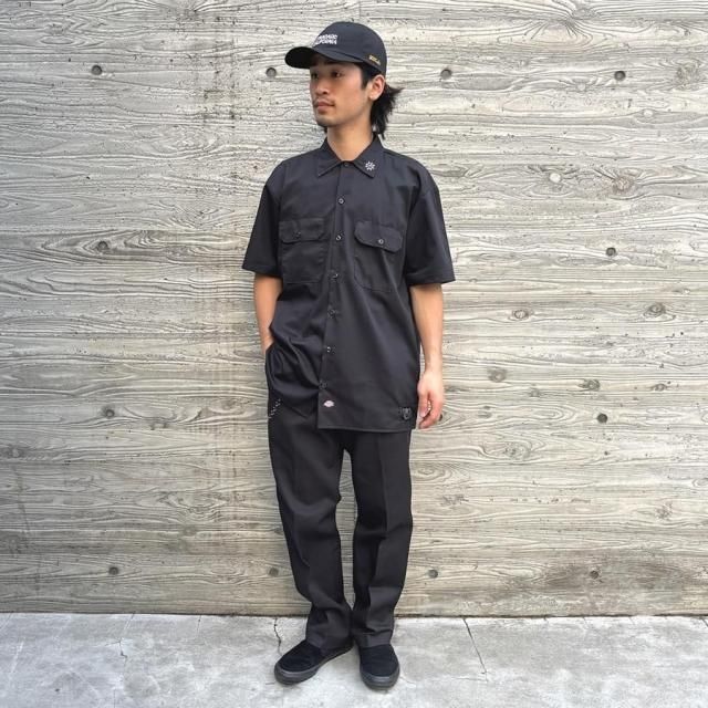 Dickies ダークグリーン ジャケット SR Dickies/ディッキーズ ビッグシルエット Work Jacket/ワーク