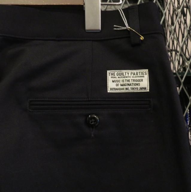 WACKO MARIA DOUBLE PLEATED CHINO SHORT TROUSERS ツータック