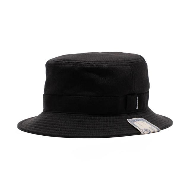 THE H.W. DOGANDCO. バケットハット ブラック THE H.W.DOG&CO. BUCKET HAT(BLACK) - WACKOMARIA,M＆M,RATSjp