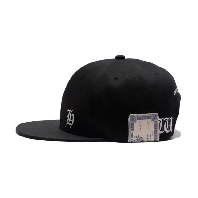 THE H.W.DOG&CO. QUADRUPLE BOX CAP(BLACK) - WACKOMARIA,M＆M