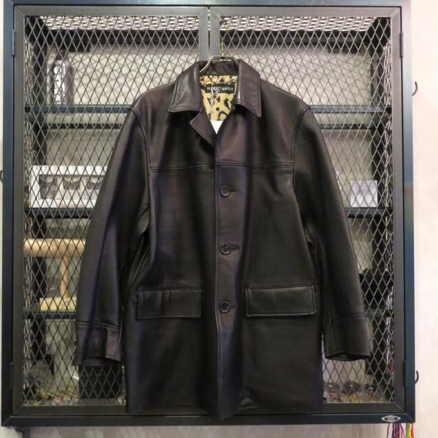 ジャケット・アウター WACKO MARIA LEATHER CAR COAT ( TYPE-2 ) WACKO MARIA LEATHER CAR COAT(TYPE-2) - WACKOMARIA,M＆M