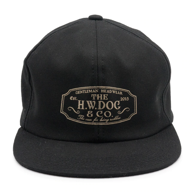 THE H.W.DOG&CO. TRACKER CAP トラッカーキャップ (BLACK) -  WACKOMARIA,M＆M,RATSjp,ビンゴブラザーズ正規取扱店【LITTLE BASTARD】滋賀県 セレクトショップ・通販可能