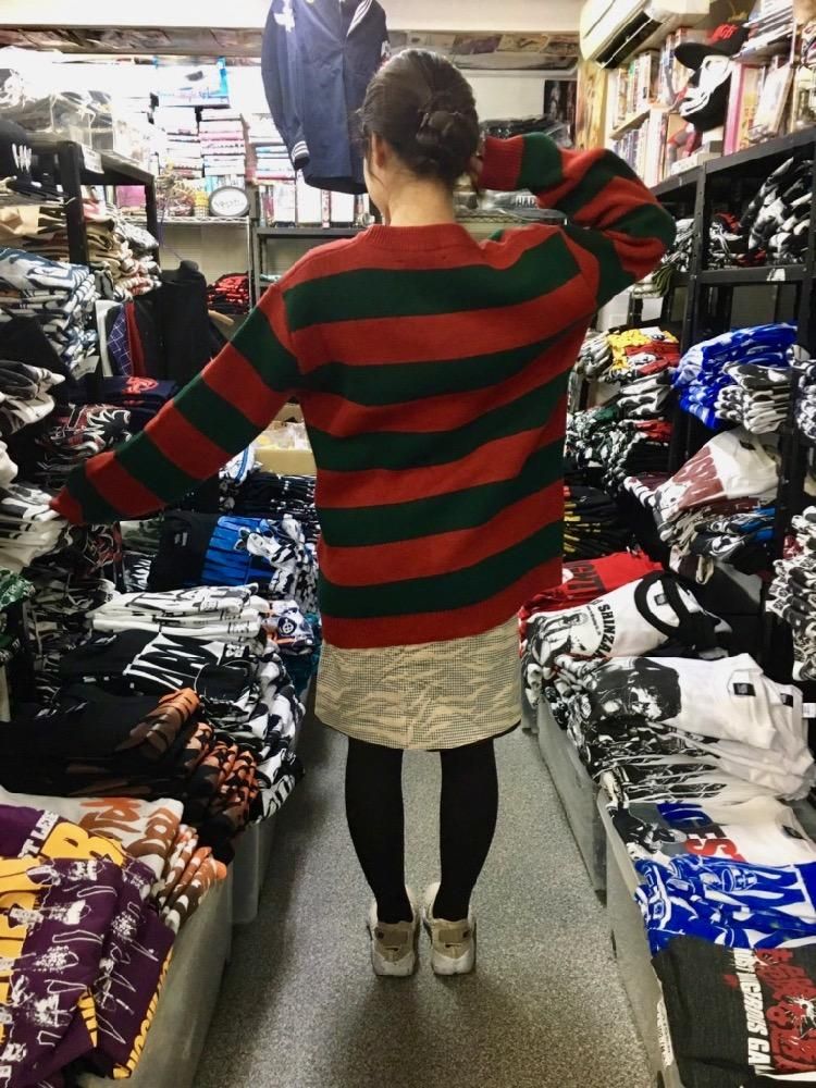 クルーガーナイトメアニットセーター2017 - ホラーにプロレス