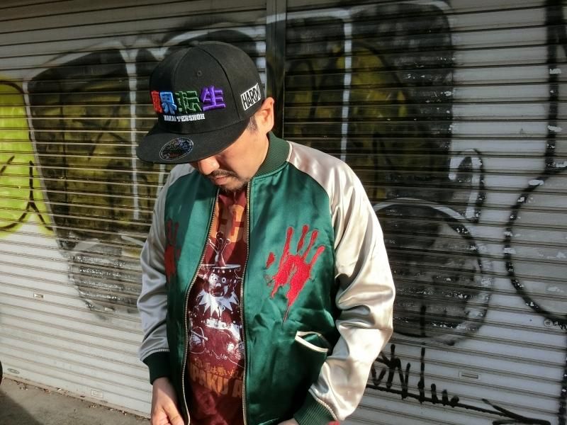 メルティングスカルジャン2018(残虐グリーン×ゴールド) - ホラーに