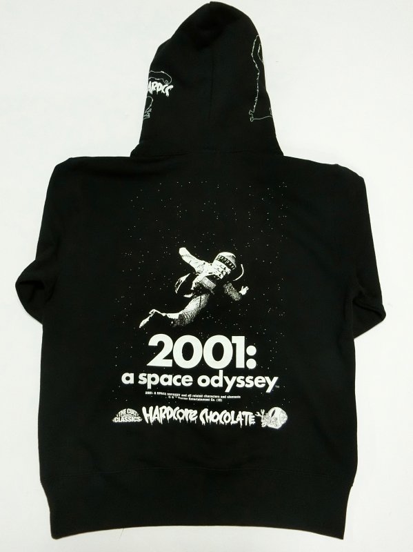 2001年宇宙の旅プルオーバーパーカ(a space odysseyブラック) [廃盤
