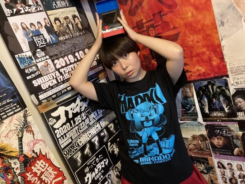 ‼️激レア‼️MIKADO Tシャツ ゲーセンミカド×ハードコアチョコレート「ミカドちゃん」Tシャツ