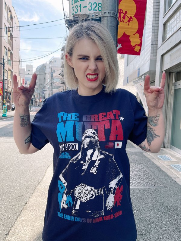 ザ・グレート・ムタ Tシャツ 新日本プロレス - 格闘技