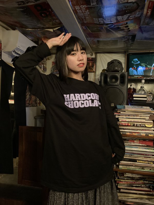 ハードコアチョコレート Tシャツ L 杢濃グレー 松田優作 y4433s | www