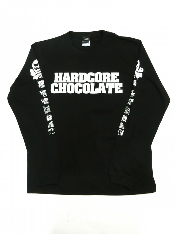 HARDCORE CHOCOLATE スペシャルロゴミックス長袖Tシャツ(ブランニュー