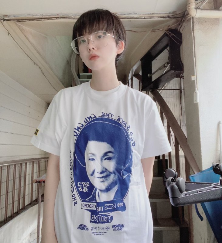 ハードコアチョコレート Tシャツ L 杢濃グレー 松田優作 y4433s - トップス