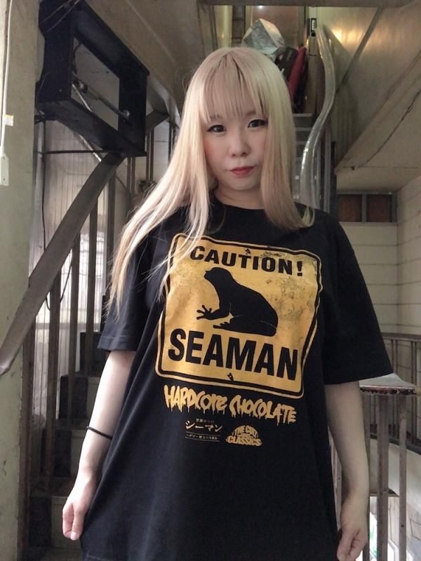 ハードコアチョコレート シーマン Tシャツ Lサイズ 禁断のペット シーマン～禁断のペット～（サザーランドブラック）[廃盤