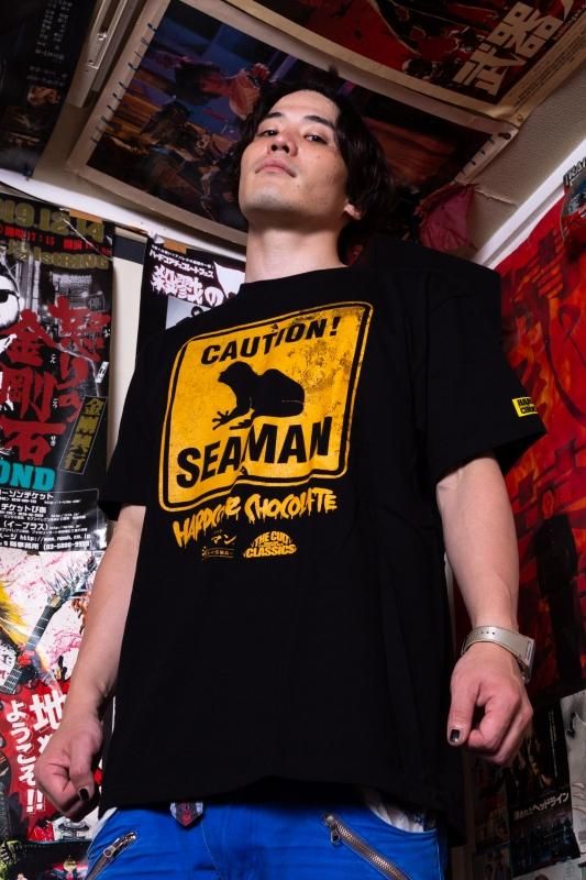 ハードコアチョコレート シーマン Tシャツ Lサイズ 禁断のペット Amazon.co.jp: [ハードコアチョコレート] シーマン ～禁断の