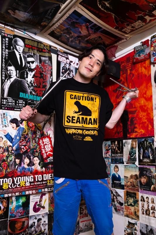 ハードコアチョコレート シーマン Tシャツ Lサイズ 禁断のペット ハードコアチョコレート シーマン Tシャツ Lサイズ 禁断のペット
