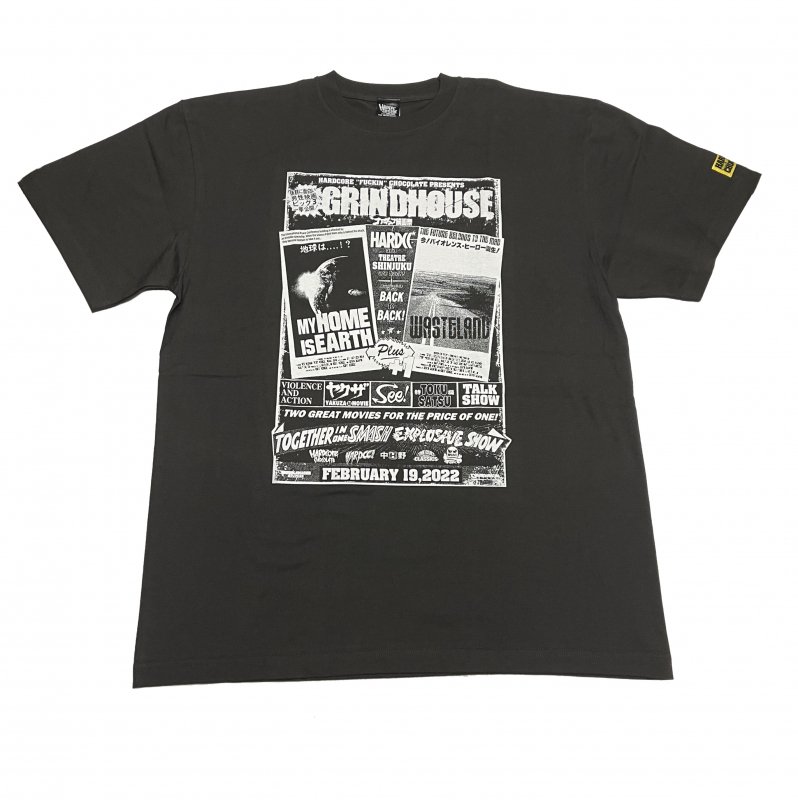 限定]グラインドハウスTシャツ(コアチョコ映画祭-CORECHOCO GRINDHOUSE