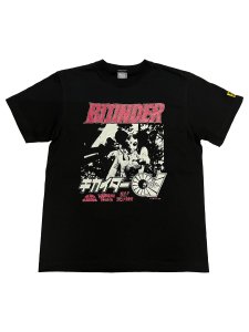 蝶野正洋 STF Tシャツ（ノーフォークブラック） - ホラーにプロレス