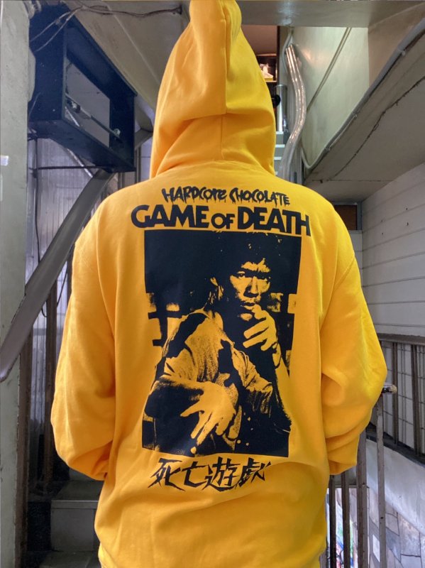 【コアチョコ】死亡遊戯/GAME OF DEATH ZIPパーカ【XXL】