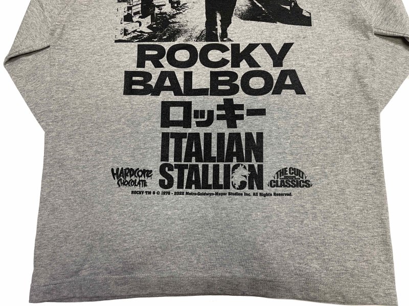 ロッキー/イタリアン・スタリオン ロングスリーブ Tシャツ[廃盤] - ホラーにプロレス！カンフーにカルト映画！アパレル界の悪童  ハードコアチョコレート公式通販（オンラインショップ）