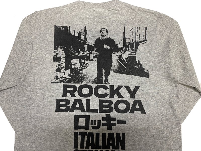 ロッキー/イタリアン・スタリオン ロングスリーブ Tシャツ - ホラーにプロレス！カンフーにカルト映画！アパレル界の悪童  ハードコアチョコレート公式通販（オンラインショップ）